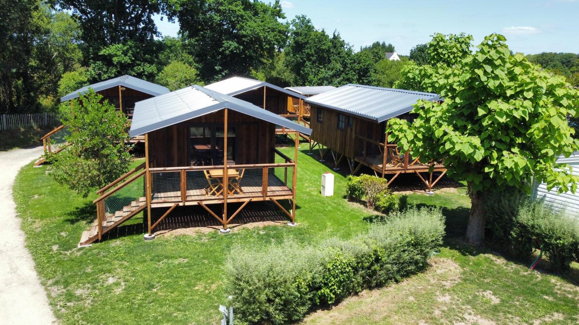 Camping De La Plage De Cleut-Rouz 포에낭 외부 사진